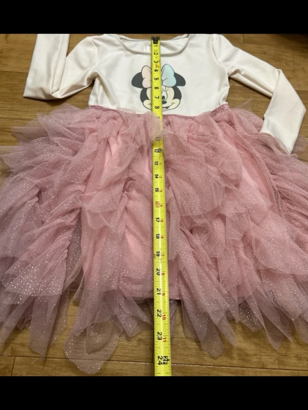 Kids Pink Minnie Mouse Tutu Dress Minnie Mouse Disney Dress 4T - Picture 6 of 6